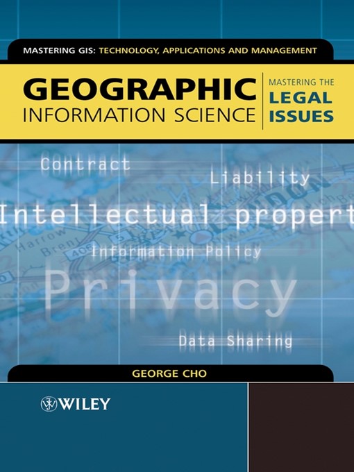 Title details for Geographic Information Science by George Cho - Wait list